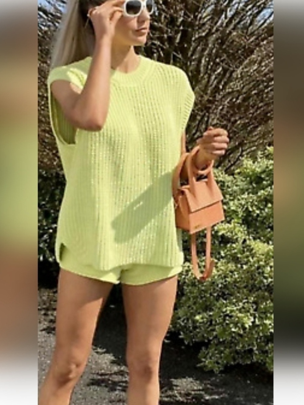 Zara knit top and shorts matching set - Picture 5 of 5